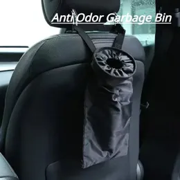 Car Dustbin Garbage Bag Dust Seat Back Storage Rubbish Bin Box Sundries Holder Organizer Pocket Bags Trash Can Car Accessories