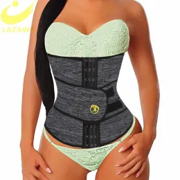 Belt Lazawg Women Waist Trainer Neoprene Belt Weight Loss Cincher Body Shaper Tummy Control Strap Slimming Sweat Fat Burning Girdle