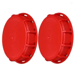 Take Out Containers JFBL 2 Piece IBC Lid Tote Fittings Water Tank Cap Cover Heavy Duty Plastic Adaptor Storage With Gaske