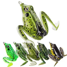 Weihe Attrezzatura da pesca 5 cm Thunder Frog Luya Bait Frog Attrezzatura da pesca con esche finte 5 colori