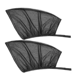 Upgrade 2Pcs Car Styling Accessories Sun Shade Auto UV Protect Curtain Side Window Sunshade Mesh Sun Visor Protection Window Films 2023