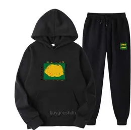 Designer wonen treino 2 peças define moletom com capuz + calças de cordão esporte hoodies correndo roupas esportivas das mulheres dos homens marca esportes terno