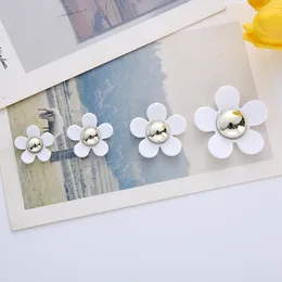 Venüs Beş-Petal Çiçek Küçük Daisy Reçine Akrilik Sticker Elmas Malzeme Çantası DIY Aksesuarları Cep Telefon Kılıf Aksesuarları