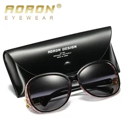 Aoron moda feminina óculos de sol polarizados acessórios uv400 anti-uv400 óculos de sol femininos