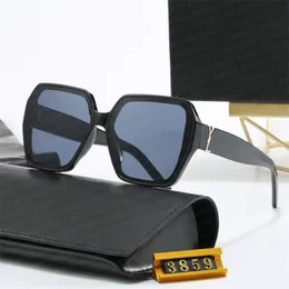 Occhiali da donna da uomo designer occhiali da sole lettere di lussuoso telaio di smalti telaio lunette occhiali da sole per donne oversize polarizzate sfumature senior protezione UV