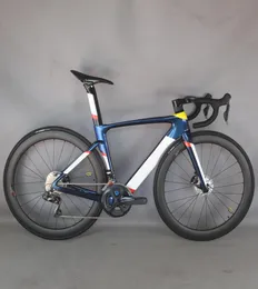 2022 Nowy dysk farbowy rower kabli wewnętrzny rower węglowy rower węglowy Shimano R8070 DI2 Cykl węglowy TTX222485230