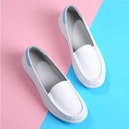 Casual Shoes Little White Women's Autumn And Winter Genuine Leather Soft Bottom Flat Air Cushion Women Platform