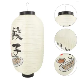 Castiçais lanterna japonesa pendurado ornamentos lanternas decorativas simples adereços adorna loja ao ar livre festa ramen