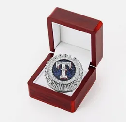 2022 2023 Бейсбольные рейнджеры Seager Team Championship Ring с деревянной ящиком Sport Souvenir Men Fan Подарок 2024