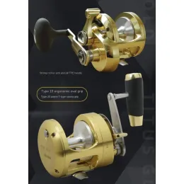 Катушки Okumatitus Gold Lever Drag Fronational Fishing Reel