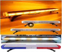 30quot to 72quot COB NEW LED Flash تحذير Strobe Light Bar Truck Truck Safety Safety Emergency Lightbar Amber Yellow7976902