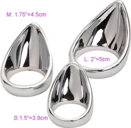 Metal Tears Cock Ring Tongue Shape Penis RingDildo CageCock And Penis Ball Sex Toys For MenAdult Sex Product2571835