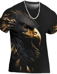 Grafiken T-shirt Für Männer 3D Drucken T-shirts Tier Camisetas Muster Kurzarm Tops Sommer Casual Herren Kleidung 240318