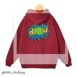 Derw hoodie kvinnors hoodies tröjor derw varumärke herr hoodies tröjor gul man retro smiley ansiktsbrev tryck tröja tshirt vårtrend 413