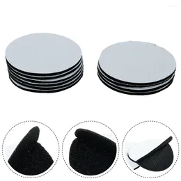 Tapetes de banho Adesivo Anti-Slip Pad 10pcs 3mm Diâmetro Completo 60mm Pinças Kit Multiuso Tapete Reutilizável para Paredes Pisos Plástico