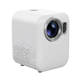 Smart Projector Ten sam ekran z telefonem komórkowym 5G Voice AI HD Przenośna sypialnia Dorm 4K Projektor 1080p Handel zagraniczny