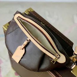 10a bolsa de ombro de luxo com qualidade espelhada, bolsa de lona de 38cm, bolsa de cintura de couro, designer de denim, bolsa feminina, designer, alça, caixa yl311