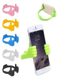 Fashion Mini Plastic OK Stand Stand Thumb Design Universal Portable Phone حامل حامل لـ iPhone 6 Plus Samsung Galaxy S6 S5 HTC 3633857