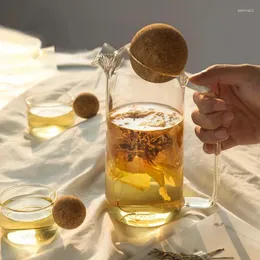 Kieliszki do wina przezroczyste szklane szkło czajnika odporna na ciepło biurowe herbatę Potwórca Kreatywny producent kawy sok sok z wodą