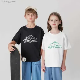 T-Shirts Marc Janie Boys Urban Outdoor Hızlı Kuru Kısa Seve T-Shirt Kids Üstü Yaz İçin Üstü 240390 L240402