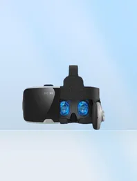 3D VRヘッドセットスマート仮想リアリティメガネスマートフォン用ヘルメットコントローラーヘッドフォンを備えた電話レンズ7インチ双眼鏡H221540848