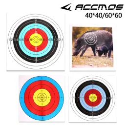 5pcs Bogenschießen schießen tierische Zielpapierverbindung Bogen oder Recurve Bow Shooting Zielpapier