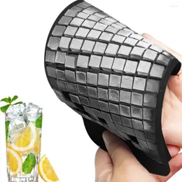 Baking Moulds Fruit Coke Drink Silicone Environmental Food Grade Ice Maker Mini Cubes Cube Tray Small Square Mold