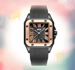 人気のあるファッションレディースメンシンプルスクエアダイヤルウォッチ嚢胞女性ローマタンクシリーズクリスタルミラークォーツテーブル高貴なエレガントな時計時計