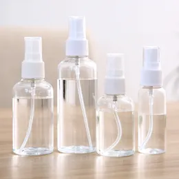 Toner-Sprühflasche, Parfüm in Flaschen, feiner Nebel, transparente Farbe, leere Kunststoffflasche, kleine Sprühflasche, Alkohol, kleine Sprühdose