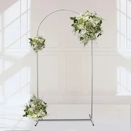 2x1m Wedding Arch Metal Backdrop Frame Balloon Flower Stand for Wedding Birthday Party Garden Decoration 240322