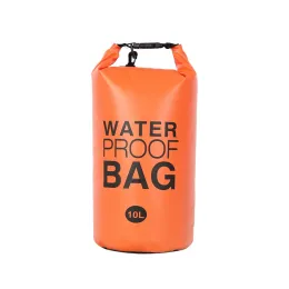 Väskor 10L Dry Fishing Boat Pump PVC Boat Accessories Outdoor Waterproof Sack Bag Swimming Rafting Kajak Båtförvaringsväska