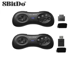 Kontrolery gier Joysticks 8bitdo M30 24G bezprzewodowa pad dla SEGA Genesisgega Mini i Mega Drivemini Controller 2210216314067