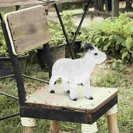 Garden Decorations Micro Landscape Decoration Crafts Figurines For Outdoors Lawn Statues Desktop Miniature Goats Plastic Models