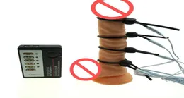 Medicinska tema leksaker elektro chockterapi penis extender penis ringer kuk ring elektrisk stimulering massage sex leksaker för män5539545