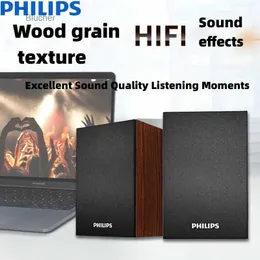 ポータブルスピーカー木製レトロブルートゥーススピーカーCAIXA DE SOM PARA PC DESKTOP LAPTOP HIFI SUBOOFERホームシアターサウンドシステムデュアルスピーカーサブウーファー2404