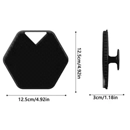 Weiches Silikonkörper -Schrubbe Handheld Duschreinigung