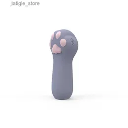 Andra hälsoskönhetsartiklar älskar Jumping Cat Claw Vibrator Multi Frequency Wearable Liten Portable Massager Adult Y240402