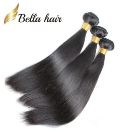 Wefts queen hair quality grade 8a 100 indian hair weft 3pcs lot natural color silky straight hair extensions free shipping