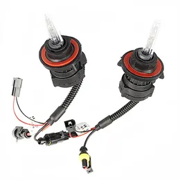 2Pack H13 9008 BI-XENON HID żarówki 35 W/55W Super jasne podwójne zamiennik cebul reflektorów HI/LO, 4300K ​​6000K 8000K 12000K, pakiet 2