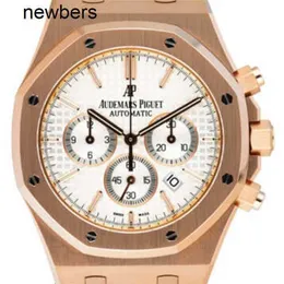 En İyi Erkek APS Fabrikası Audemar Pigue Saat İsviçre Hareketi Abbey Royal Oak 26320or 18k Gül Altın Zaman Kodu Saat Erkek Saat