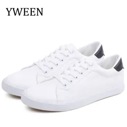 Boots Yween Brand Men's Casual Shoes Men Soft Pu Leather Sneaker Vulcanized Shoes Man Flat Shoes