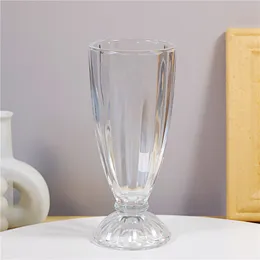 Äkta förtjockad kall dryck shop glass kopp juice cup glas kopp mjölk te kopp mjölk shake cup söt kopp smoothie kopp