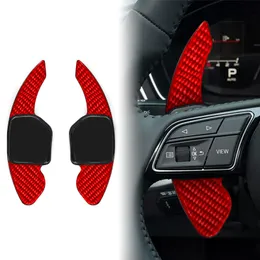 Steering Wheel Carbon Shift Paddle Blade for AUDI A5/S5/A6L/S6/Q5/Q7/R8 Car Styling