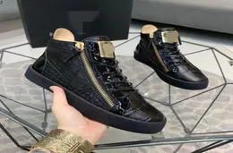 Giuseppe Повседневная обувь Натуральная кожа Кроссовки Мужская обувь Chaussures de Designer Мокасины Martin Frankie The odile Grain Diamond a2366954327