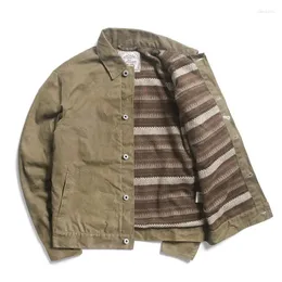 남성 재킷 RGT-0005 설명 설명! 아시아 크기 양질의면 캔버스 왁스 방수 재킷