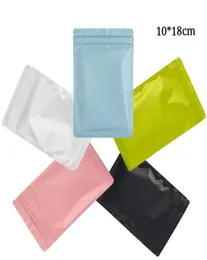 1018cm sacos de embalagem zip lock para armazenamento de presente 100 peças folha de alumínio reutilizável vedação com zíper acessórios para telefone saco de embalagem plástico pou8354571