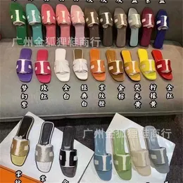 50% скидка дизайнерских сандалий с одной линией с женским дном летние