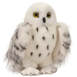 20 cm schneebedeckte Eule Plüschspielzeug Kawaii Tierpuppen Herryed Hedwig Owl Erwachsene Weichgefüllte Plüschspielzeug Geburtstagsgeschenke für Kinder