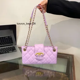 متجر تصدير مصمم الكتف حقيبة الكتف 2024 New Lattice Children's Bag Bag Bag الأزياء