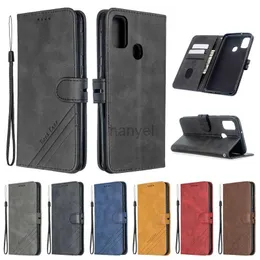 Custodie per cellulari per Samsung Galaxy A21S Custodia in pelle Flip Coque A 21S A217F Fundas Custodia a portafoglio magnetica 2442